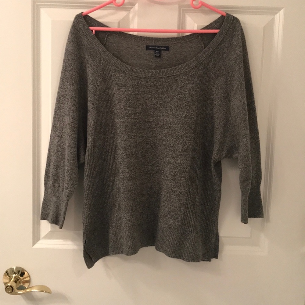 Gray American Eagle Sweater